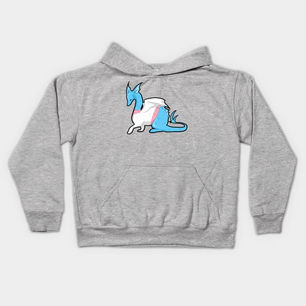 Trans Pride Kids Hoodie by Khalico